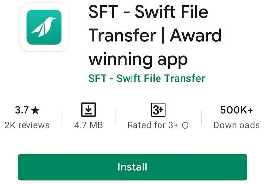 SFT - Swift File Transfer