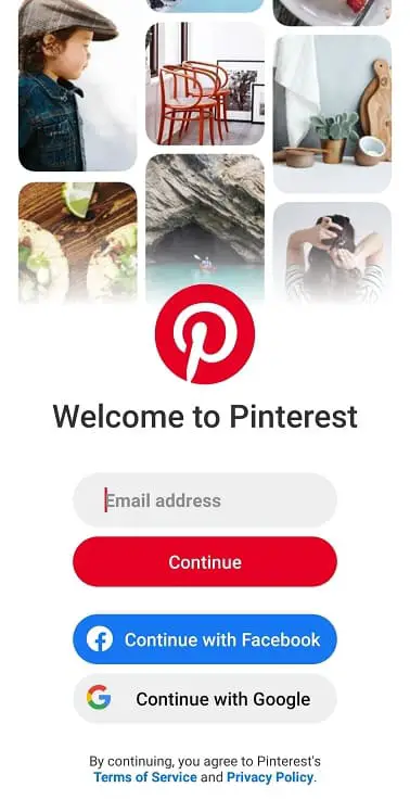 How to create pinterest account in hindi