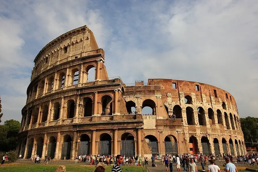The roman colosseum